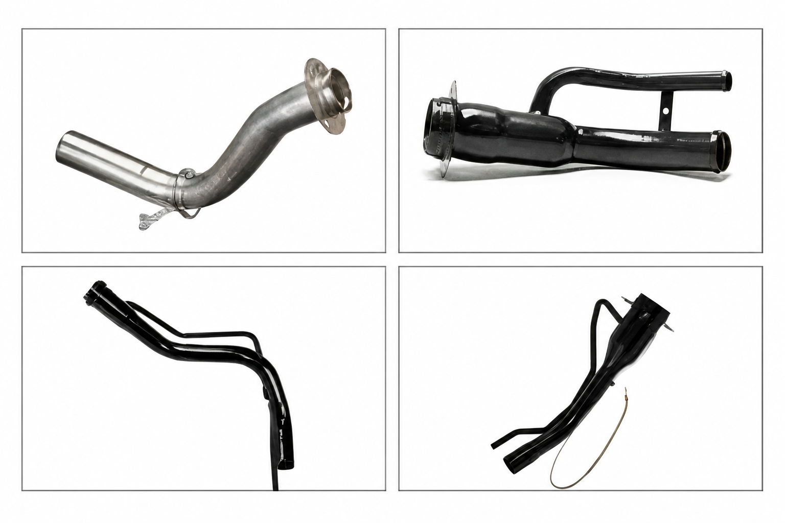 Four additional filler-neck products in a two-by-two composition