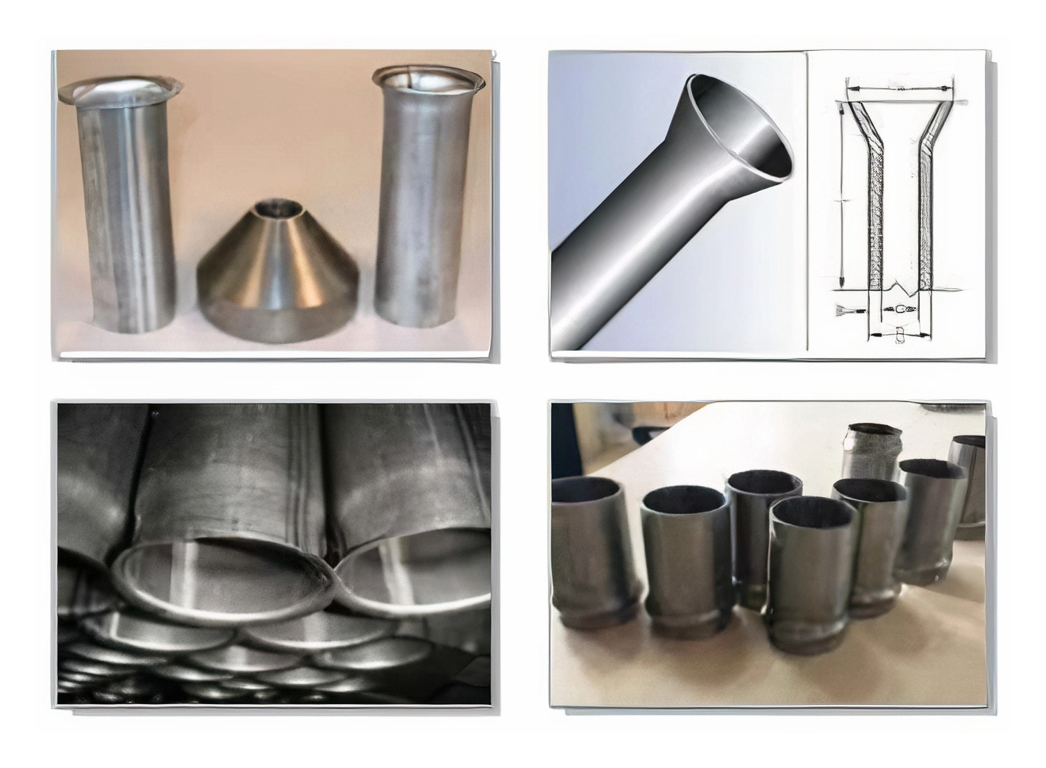 Flared tube component manufacturing view 1 at Teerham Industries